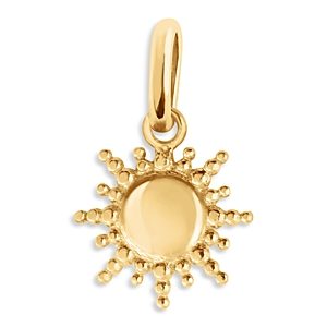 Gigi Clozeau 18K Yellow Gold Sun Pendant- 4175991