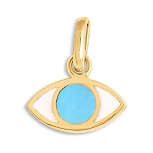 Gigi Clozeau 18K Yellow Gold Resin Evil Eye Pendant- 4175985