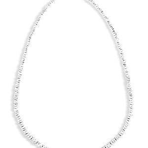Suzanne Kalan 18K White Gold Diamond Baguette Scattered Tennis Necklace, 17- 3819811