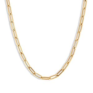 Bloomingdale's Paperclip Link Chain Necklace in 14K Yellow Gold, 24 - 100% Exclusive- 4172766