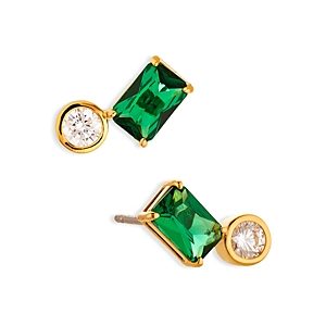 Nadri Social Lights Cubic Zirconia & Nano Crystal Stud Earrings- 4178682
