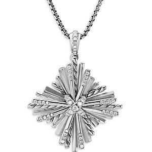 David Yurman x Angelika Diamond Maltese Cross Pendant- 4002258