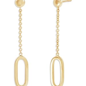 Alberto Amati 14K Yellow Gold Link Drop Earrings- 4172669