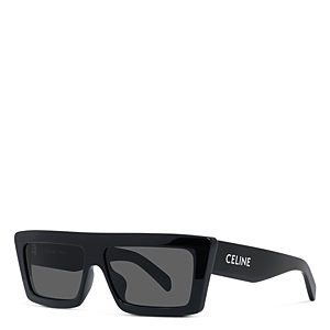 Celine Monochroms Rectangular Sunglasses, 57mm- 4100377