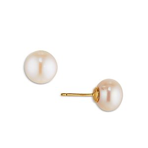 Nadri Cultured Freshwater Pearl Button Earrings- 4263543