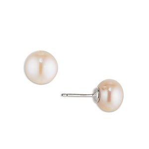 Nadri Cultured Freshwater Pearl Button Earrings- 4263543