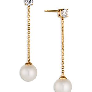 Nadri Cultured Freshwater Pearl Drop Earrings- 4263551