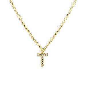 Moon & Meadow 14K Yellow Gold Diamond Initial Pendant Necklace, 18 - 100% Exclusive- 4253099