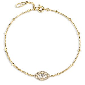 Nadri Golden Eye Bracelet- 4178752