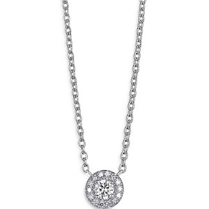 Lightbox Jewelry Lightbox Basics Lab Grown Diamond Pendant Necklace in 10K White Gold, 0.25 ct. t.w. - 100% Exclusive- 4258335