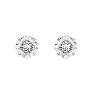Lightbox Jewelry Lightbox Basics Lab Grown Diamond Stud Earrings in 10K White Gold, 1.5 ct. t.w. - 100% Exclusive- 4258332