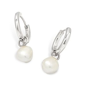 Kendra Scott Willa Cultured Baroque Pearl Huggie Hoop Earrings- 4290860