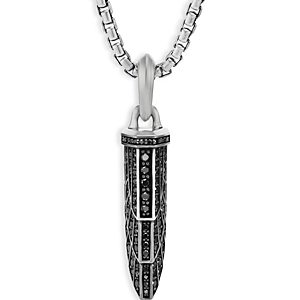 David Yurman Empire Amulet with Pave Black Diamonds- 4201746