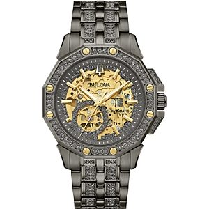 Bulova Octava Crystal Watch, 42mm- 4324123