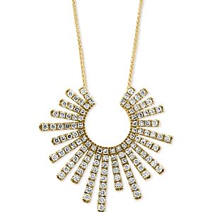 Bloomingdale's Diamond Statement Pendant Necklace in 14K Yellow Gold, 0.80 ct. t.w. - 100% Exclusive- 4304619