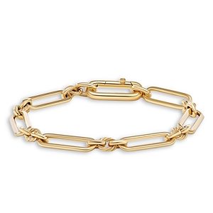 David Yurman 18K Yellow Gold Lexington Chain Bracelet- 4200502