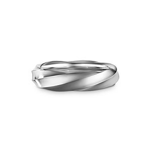 David Yurman Men's Sterling Silver Cable Edge Band- 4201078