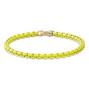 David Yurman Acrylic & 14K Yellow Gold Bel Aire Chain Bracelet in Yellow- 4337481