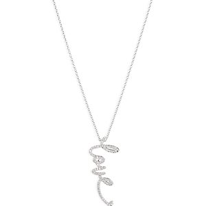 Nadri Cirque Pave Love Pendant Necklace, 15-18- 4341642