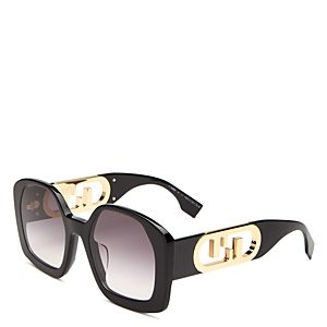 Fendi O'Lock Square Sunglasses, 54mm- 4330417