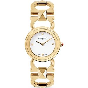 Salvatore Ferragamo Duo Watch, 25mm- 4311987