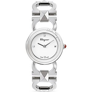 Salvatore Ferragamo Duo Watch, 25mm- 4311986