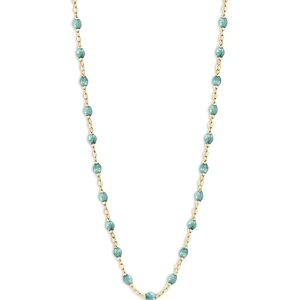 Gigi Clozeau 18K Yellow Gold Classic Gigi Resin Bead Collar Necklace, 16.5- 4175928