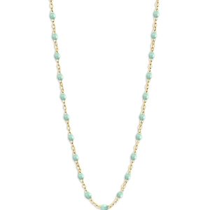 Gigi Clozeau 18K Yellow Gold Classic Gigi Resin Bead Collar Necklace, 16.5- 4175928
