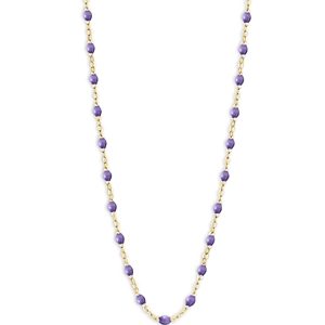 Gigi Clozeau 18K Yellow Gold Classic Gigi Resin Bead Collar Necklace, 16.5- 4175928