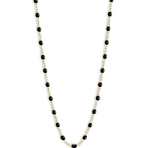 Gigi Clozeau 18K Yellow Gold Classic Gigi Resin Bead Collar Necklace, 17.7- 4353119