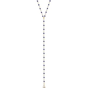 Gigi Clozeau 18K Yellow Gold Mini Gigi Diamond Resin Bead Y Necklace, 19.3-19.7- 4353138
