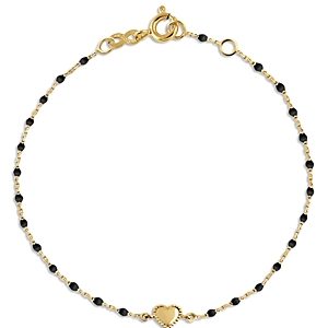 Gigi Clozeau Resin & 18K Yellow Gold Lucky Heart Pendant Bracelet- 4353168