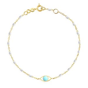 Gigi Clozeau Resin & 18K Yellow Gold Voyage Classic Eye Bracelet- 4353147