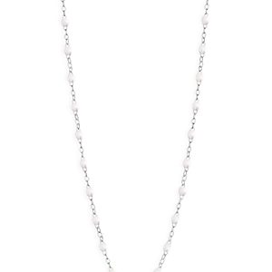 Gigi Clozeau 18K White Gold Classic Gigi Resin Bead Collar Necklace, 16.5- 4358849