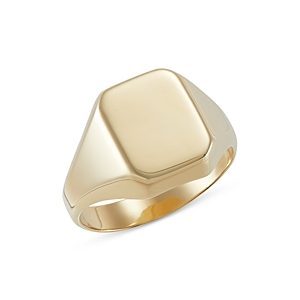 Bloomingdale's Polished Signet Ring in 14K Yellow Gold - 100% Exclusive- 4347869