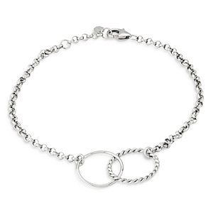 Bloomingdale's Interlocking Station Bracelet in Sterling Silver - 100% Exclusive- 4393917