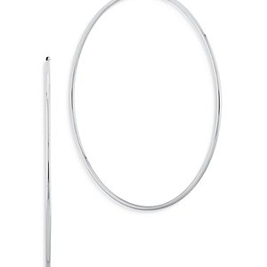 Bloomingdale's Endless Hoop Earrings in Sterling Silver - 100% Exclusive- 4393909