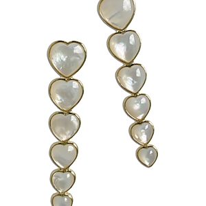 Nicola Bathie Covenant Garden Heart Drop Earrings- 4356372