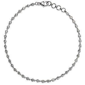 Bloomingdale's Diamond Station Bracelet in 14K White Gold, 0.65 ct. t.w. - 100% Exclusive- 4356725