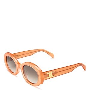 Celine Triomphe Oval Sunglasses, 52mm- 3953014