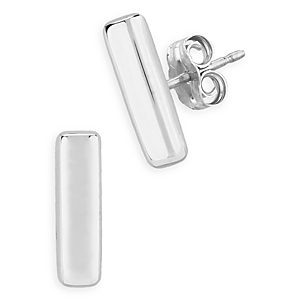 Bloomingdale's Bar Stud Earrings in Sterling Silver - 100% Exclusive- 4393912