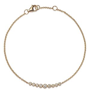 Bloomingdale's Diamond Bracelet in 14K Yellow Gold, 0.25 ct. t.w. - 100% Exclusive- 4367234