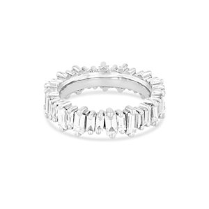 Suzanne Kalan 18K White Gold Fireworks Diamond Baguette Eternity Band- 4396516