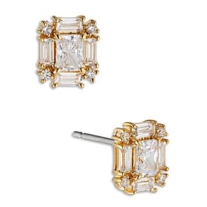 Nadri Nolita Crystal Halo Stud Earrings- 4216016