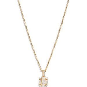 Nadri Nolita Crystal Halo Pendant Necklace, 24- 4216023