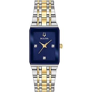 Bulova Quadra Watch, 21mm- 4422381