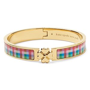 kate spade new york Heritage Spade Flower Hinged Bangle- 4346548