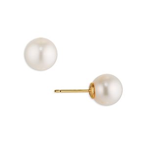 Nadri Nacre Pearl Stud Earrings- 4271297