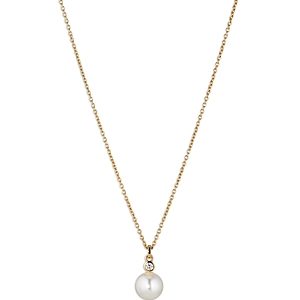 Nadri Cubic Zirconia & Nacre Pearl Pendant Necklace, 16-18- 4271303