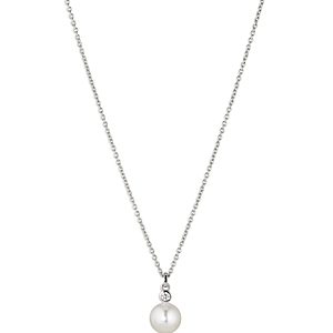 Nadri Cubic Zirconia & Nacre Pearl Pendant Necklace, 16-18- 4271303